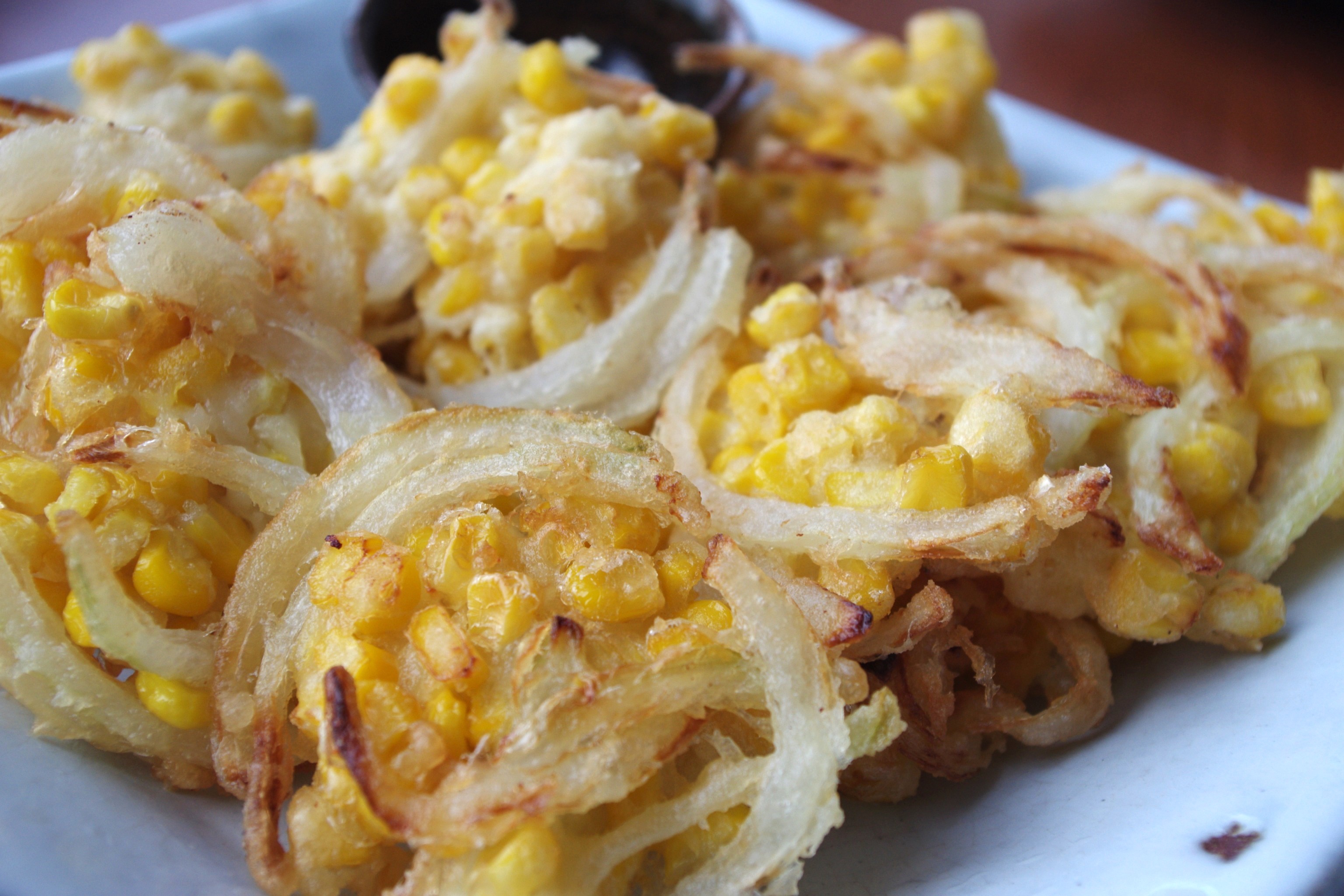 とうもろこしのかき揚げ