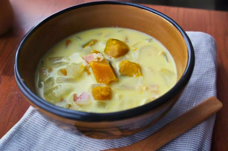 かぼちゃのミルクスープ