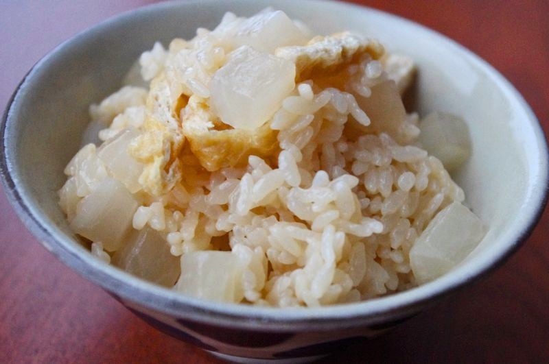 大根ご飯