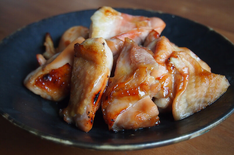 鶏のメープルシロップ焼き